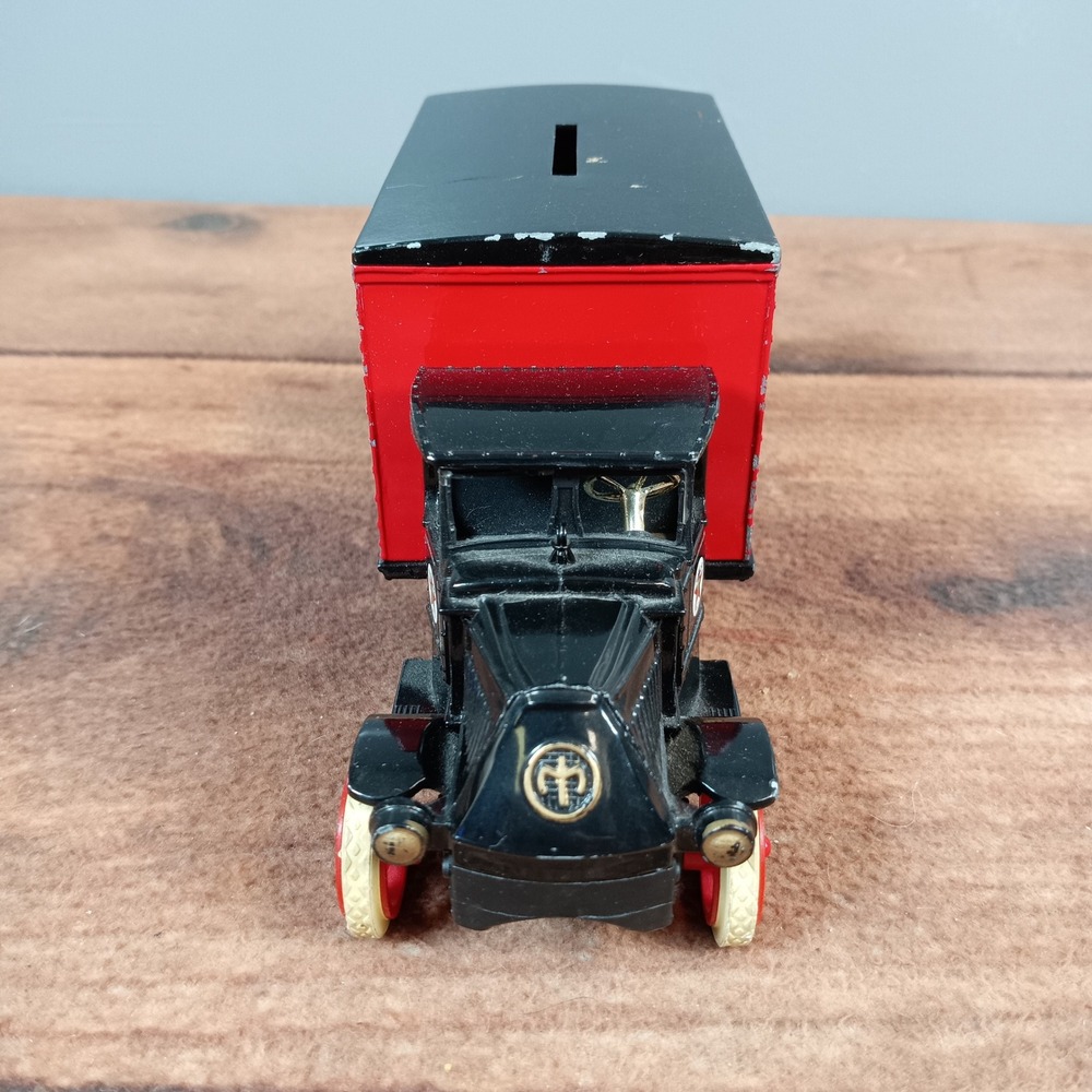 Ertl Texaco The Texas Company Coin Bank Truck Unisex OS Red Black Good Diecast